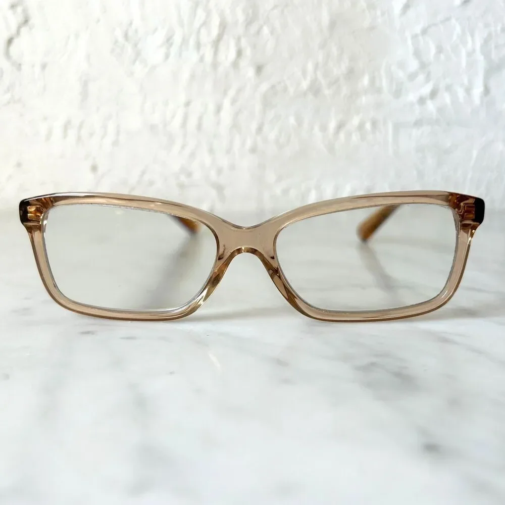 Coach Eyeglass Frames HC6145 5561 Transparent Champagne 53-15-140